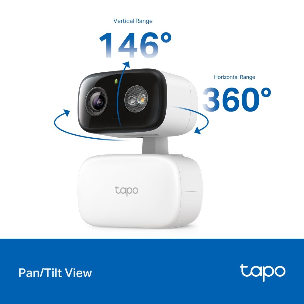 Damaged Box TP-Link Tapo C206 Pan/Tilt  Home Security Wi-Fi Camera
