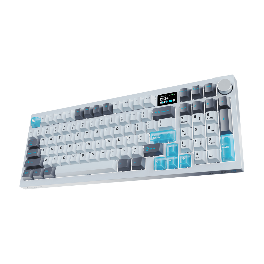 VOICSKY ECHO 96 Wireless Keyboard w/ Dynamic Screen (Light) (Tone Linear Switch)