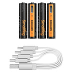 SmallRig AAA Rechargeable Lithium Battery with USB-C 5769
