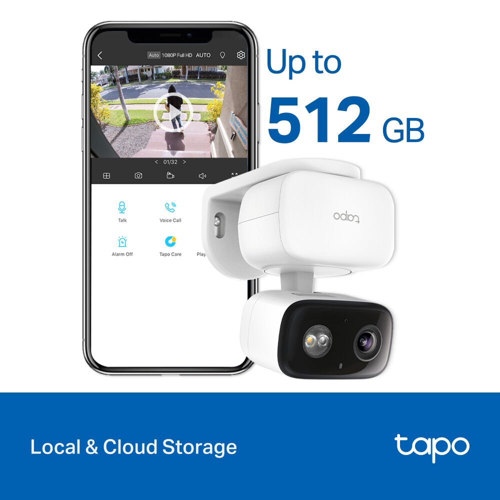 Damaged Box TP-Link Tapo C206 Pan/Tilt  Home Security Wi-Fi Camera