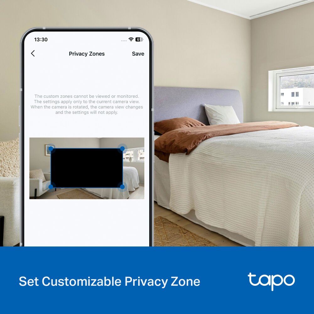 Damaged Box TP-Link Tapo C206 Pan/Tilt  Home Security Wi-Fi Camera