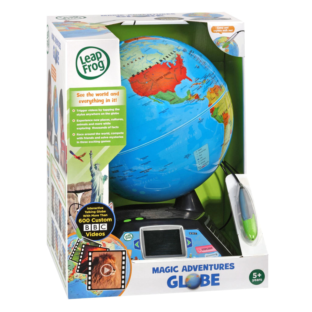 Damaged Box Leap Frog Magic Adventure Globe Educational Toy
