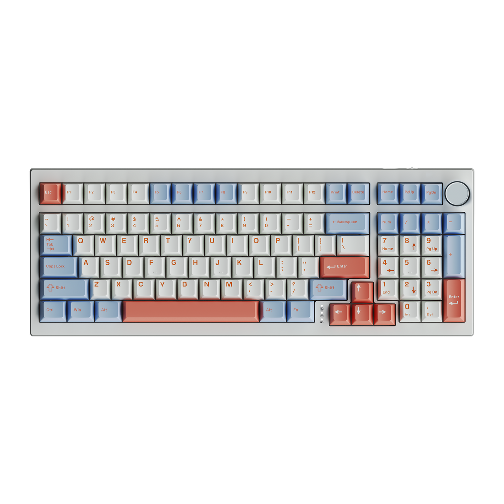 VOICSKY PULSE 96 Wireless Keyboard (Sunset) (Cloudy Tactile Switch)