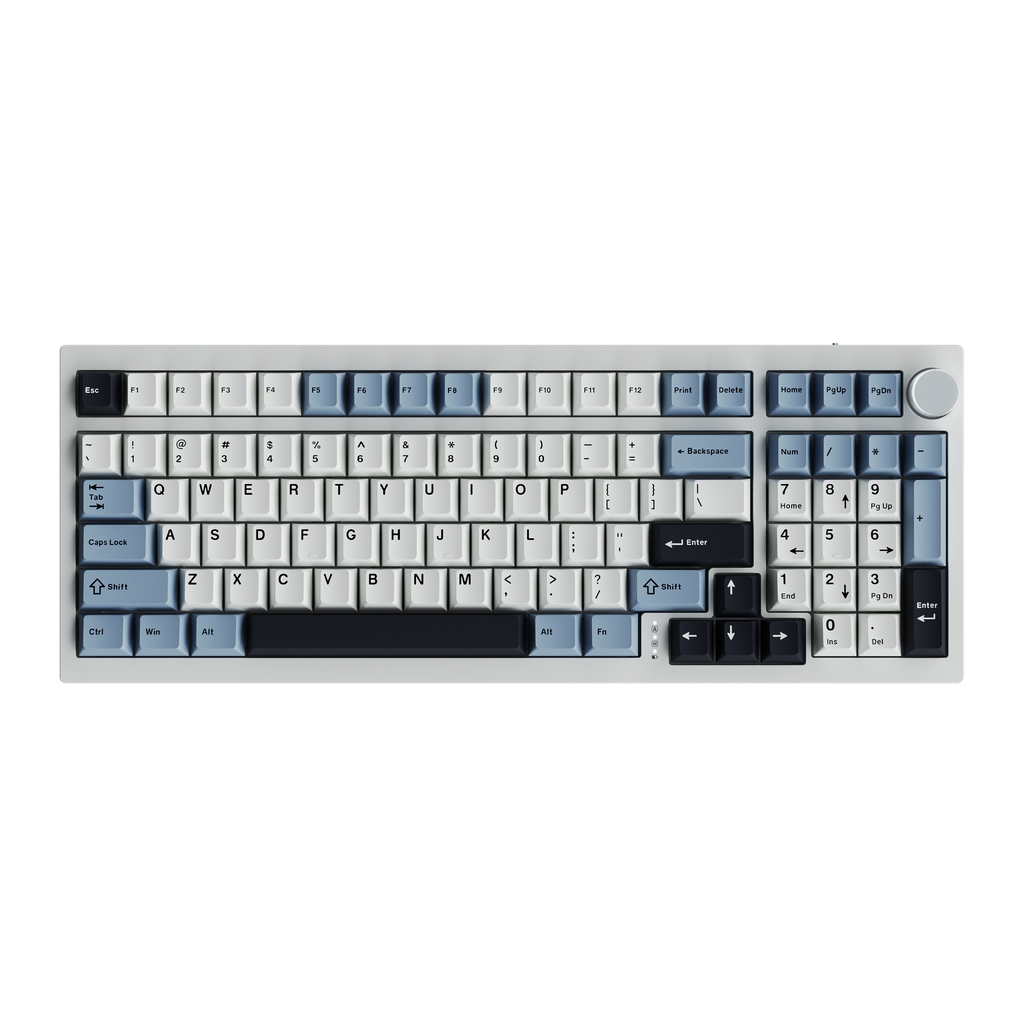 VOICSKY PULSE 96 Wireless Keyboard (Azure) (Cloudy Tactile Switch)