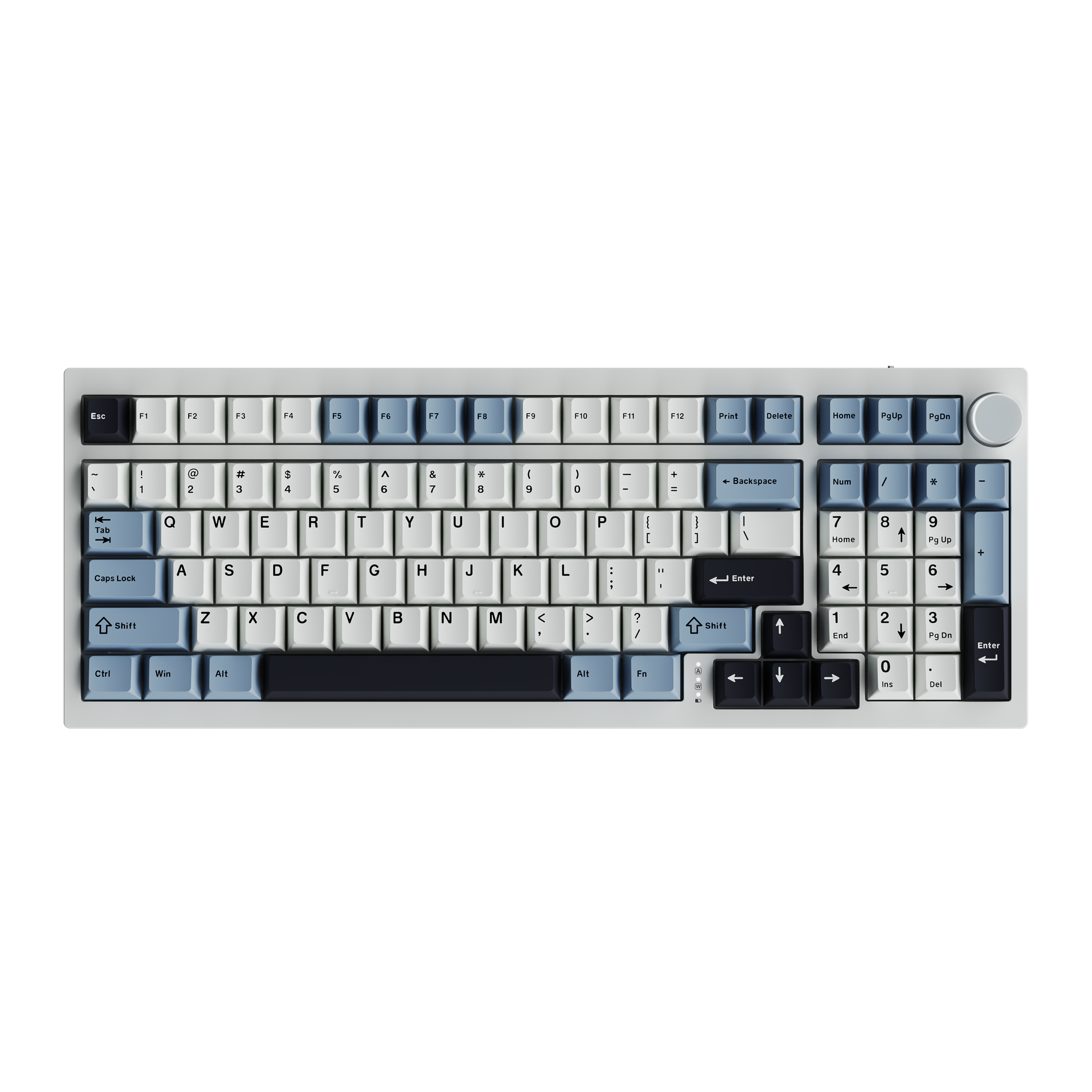VOICSKY PULSE 96 Wireless Keyboard (Azure) (Cloudy Tactile Switch)