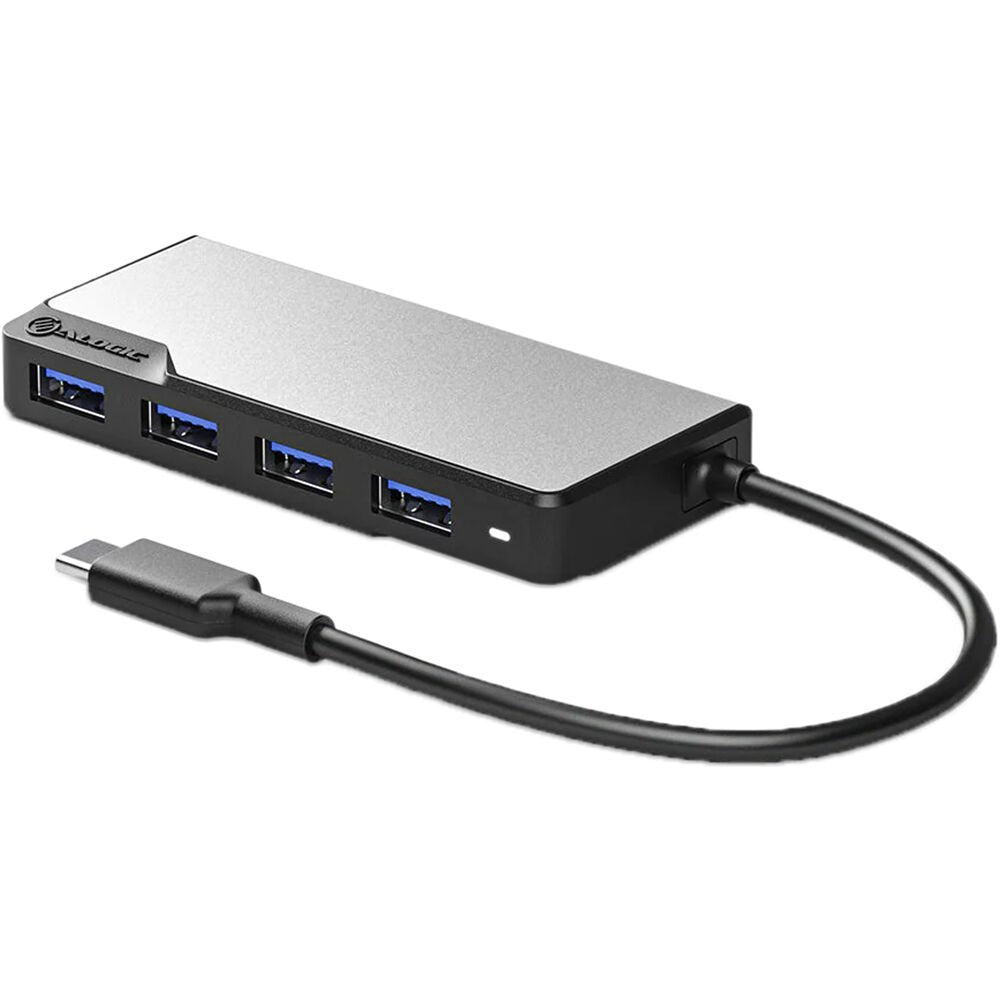 ALOGIC USB-C Fusion Swift 4-in-1 Hub - Space Grey