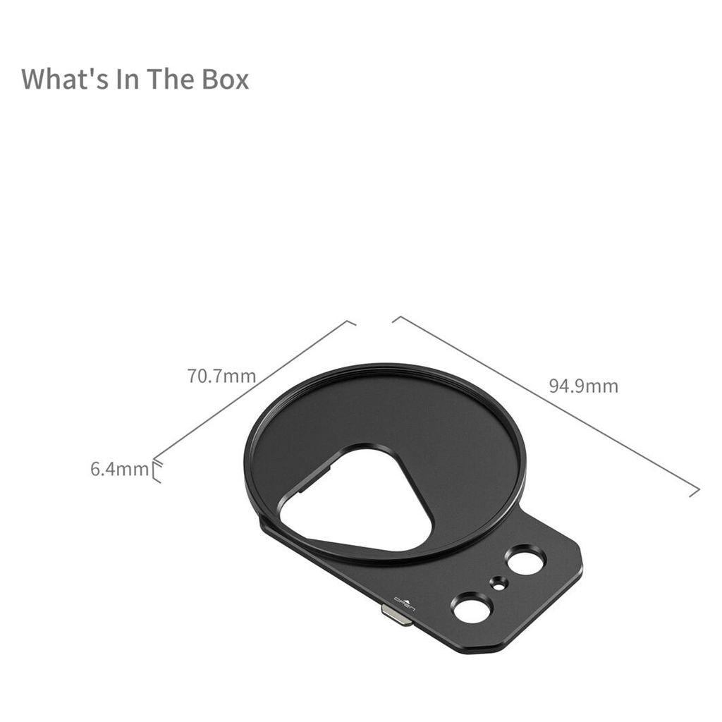 SmallRig 67mm Threaded Filter Adapter for iPhone 18 Pro Max 6907