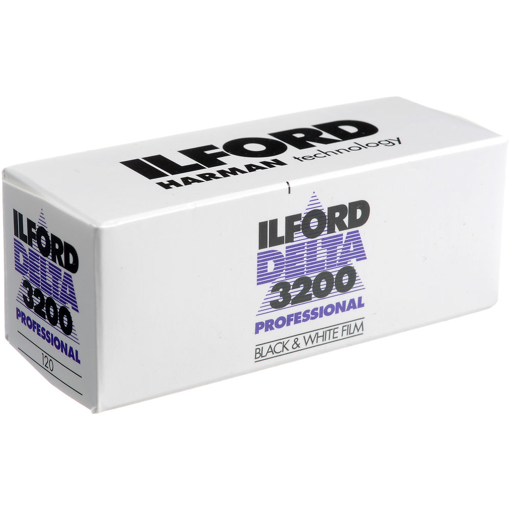 DP3200 Ilford Delta 3200iso Ilford Black & White 120 Film