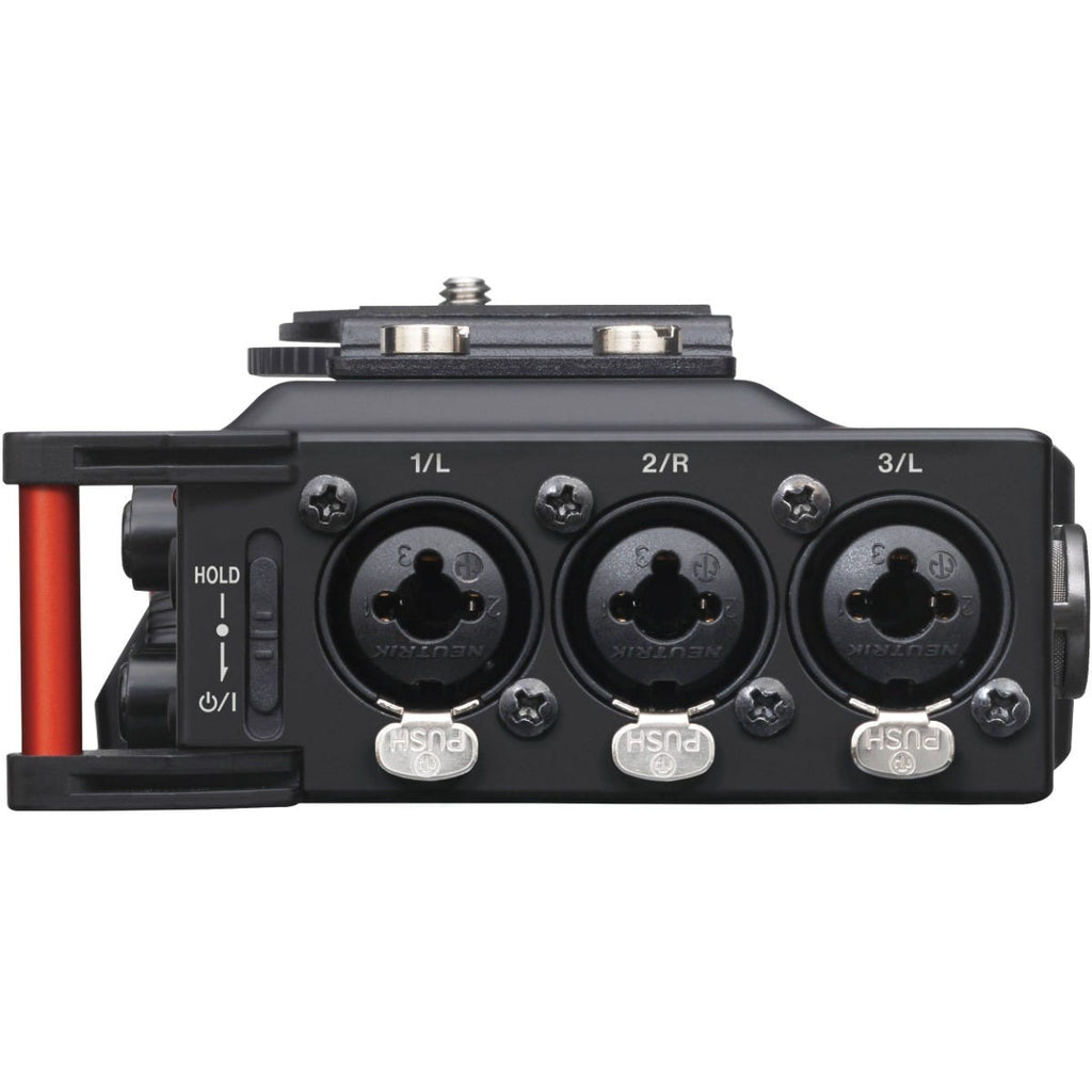 Tascam DR-70D 4-Track Audio Field Recorder & Mixer for Audio/Video