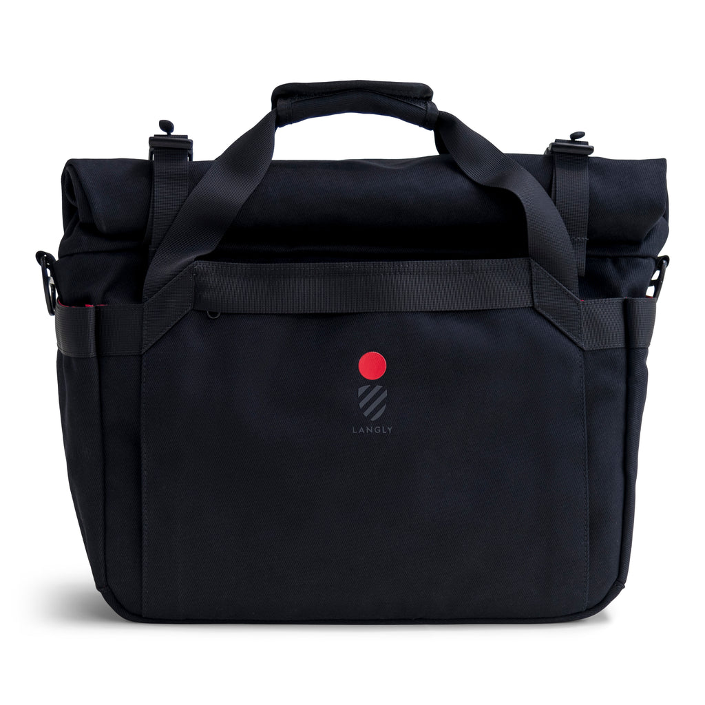 Langly x Leica Weekender Flight Bag with Camera Cube - Black