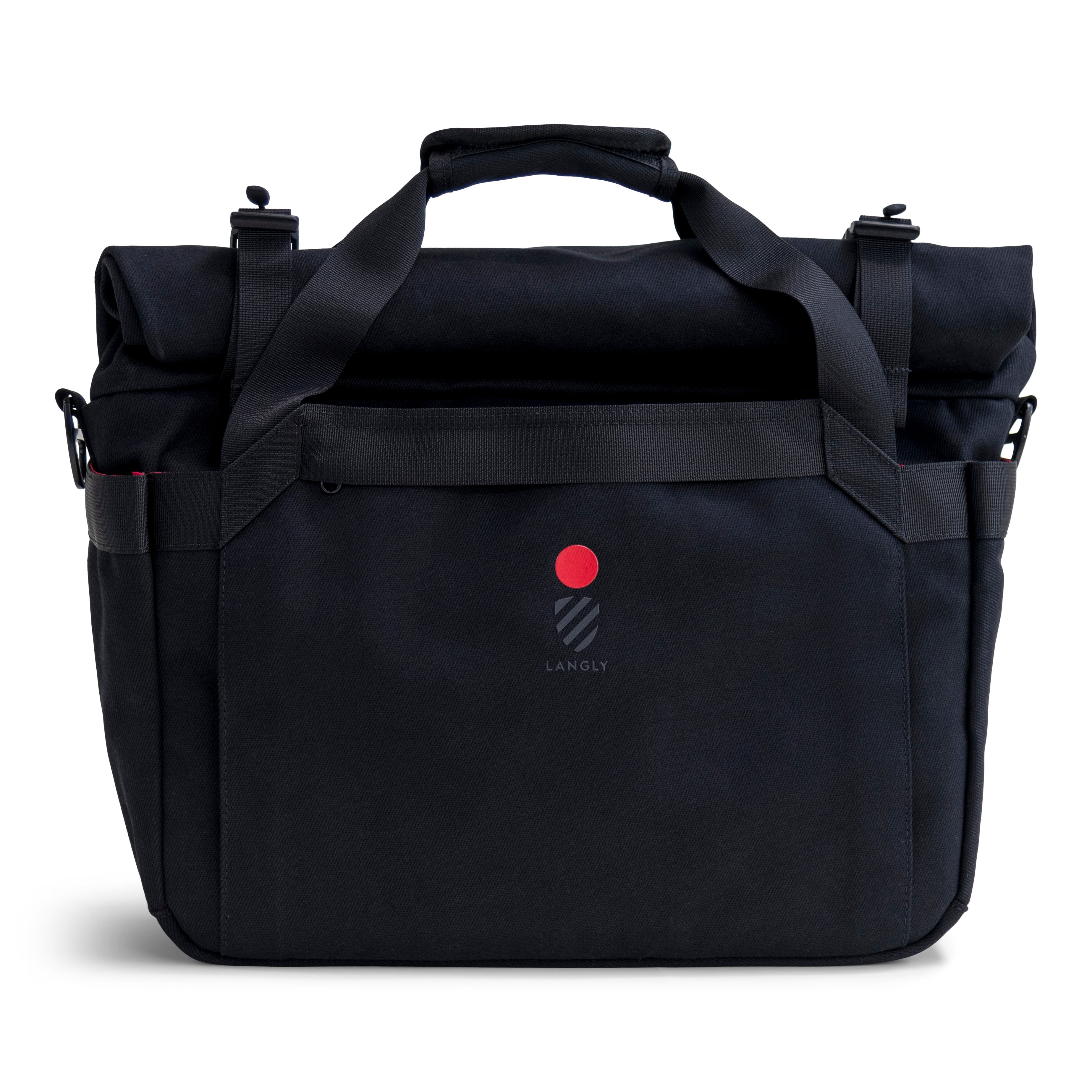 Langly x Leica Weekender Flight Bag with Camera Cube - Black