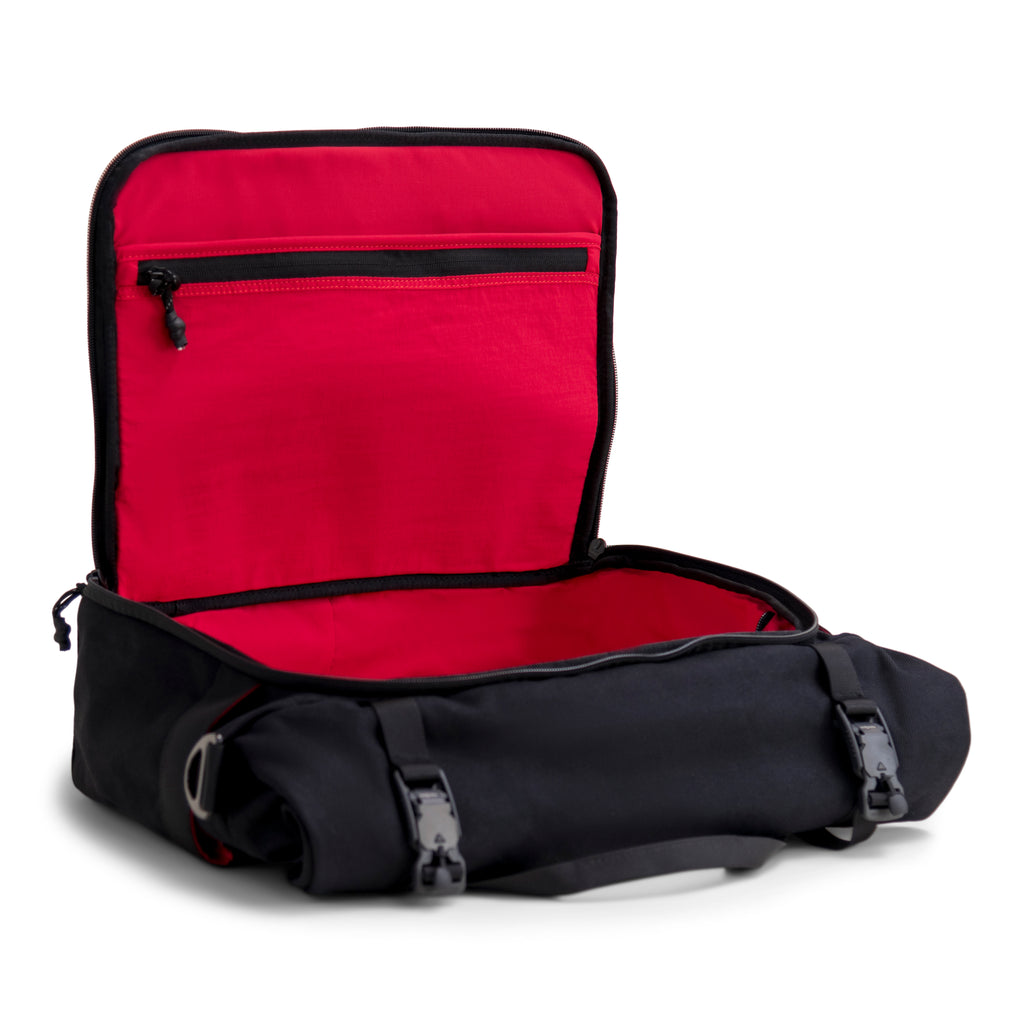 Langly x Leica Weekender Flight Bag with Camera Cube - Black