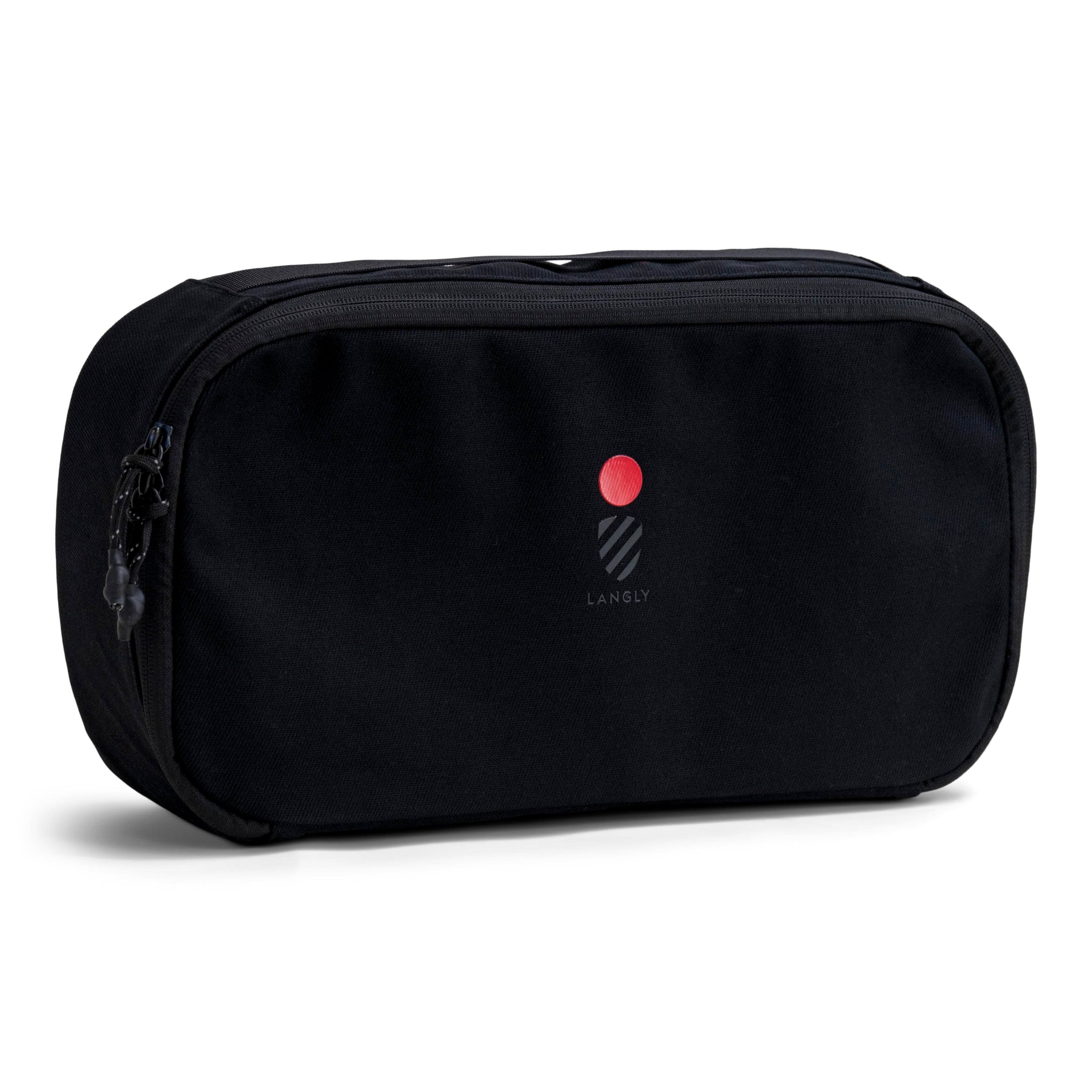 Langly x Leica Weekender Flight Bag with Camera Cube - Black