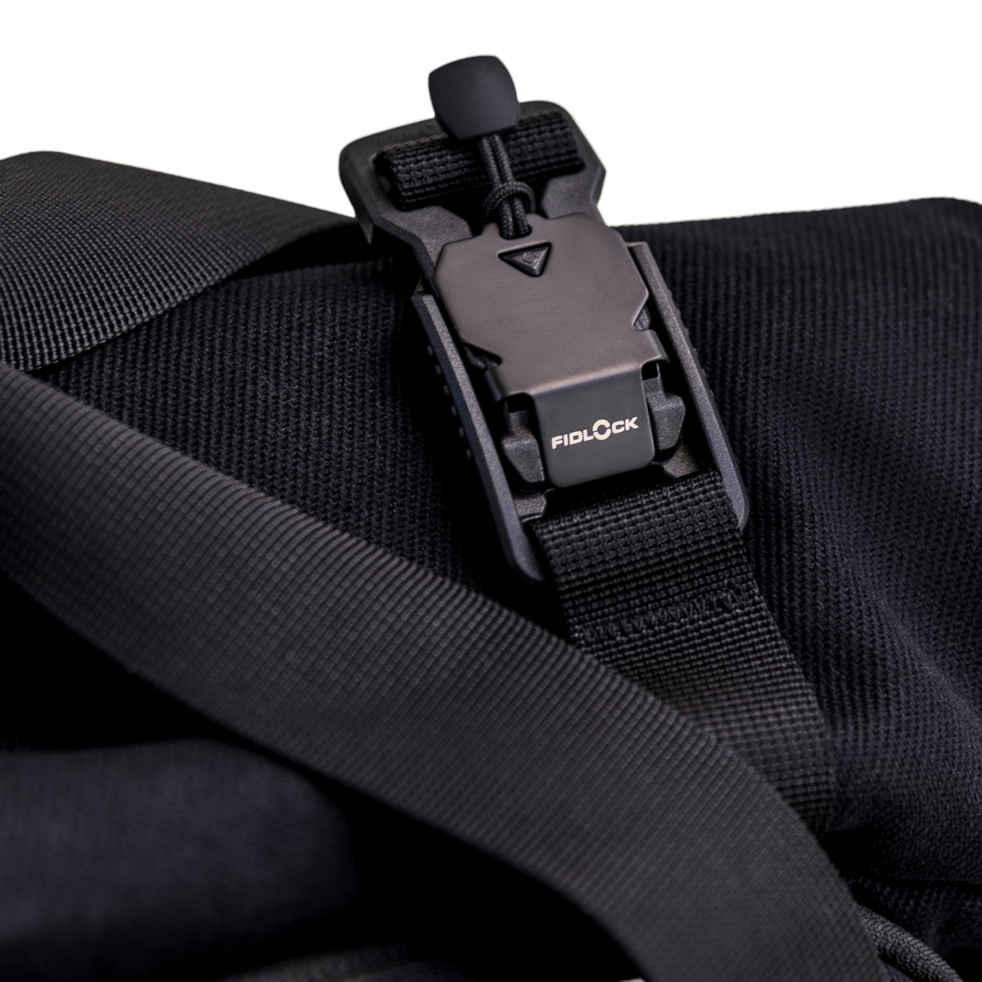 Langly x Leica Weekender Flight Bag with Camera Cube - Black