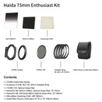Haida Enthusiast Filter Kit 75PRO - 3 Nano Filters