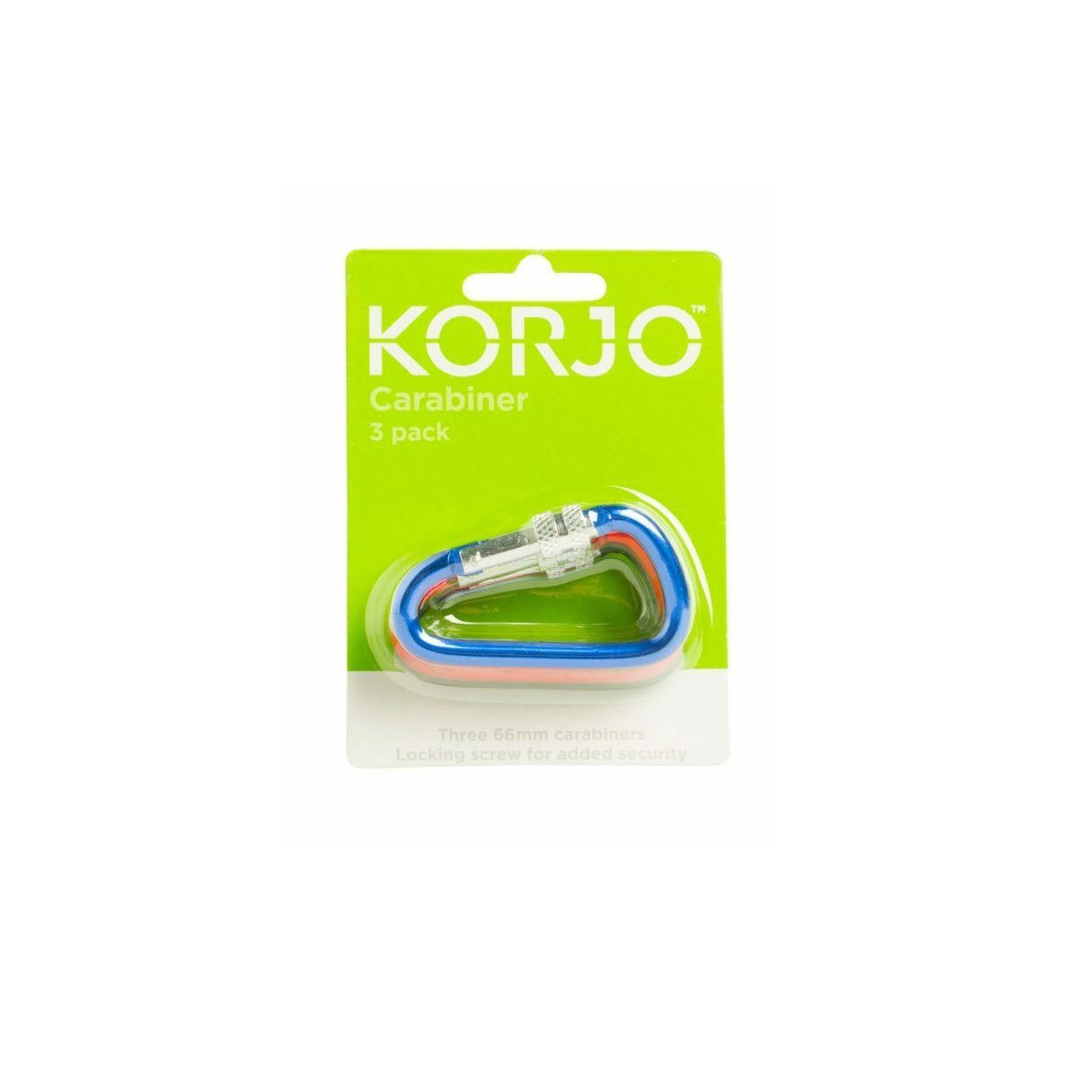 Korjo Carabiner - 3 Pack