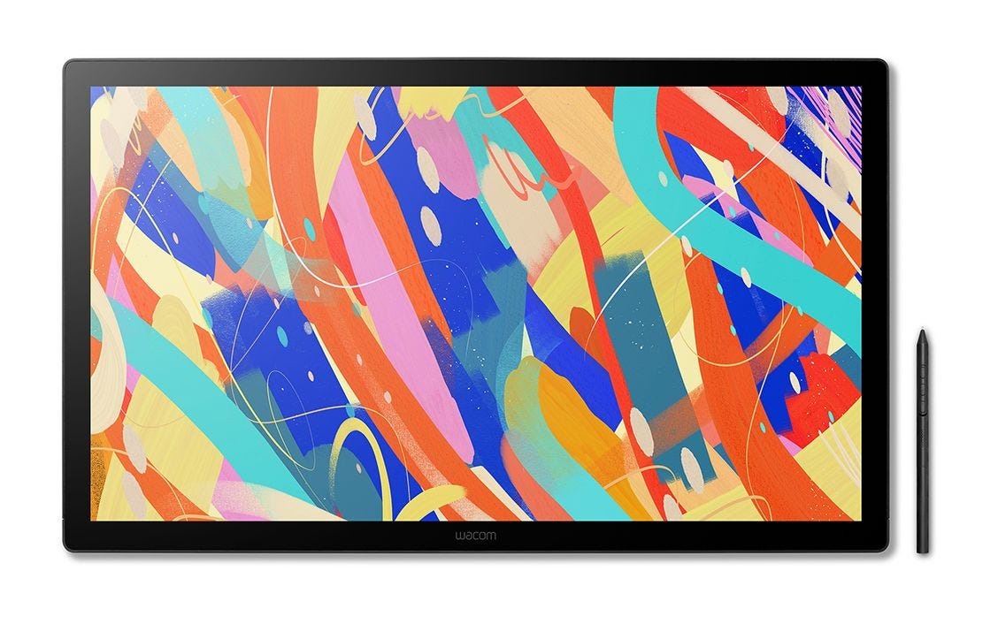 Wacom Cintiq 24 23.8inch QHD IPS Pen Display with Pro Pen 3