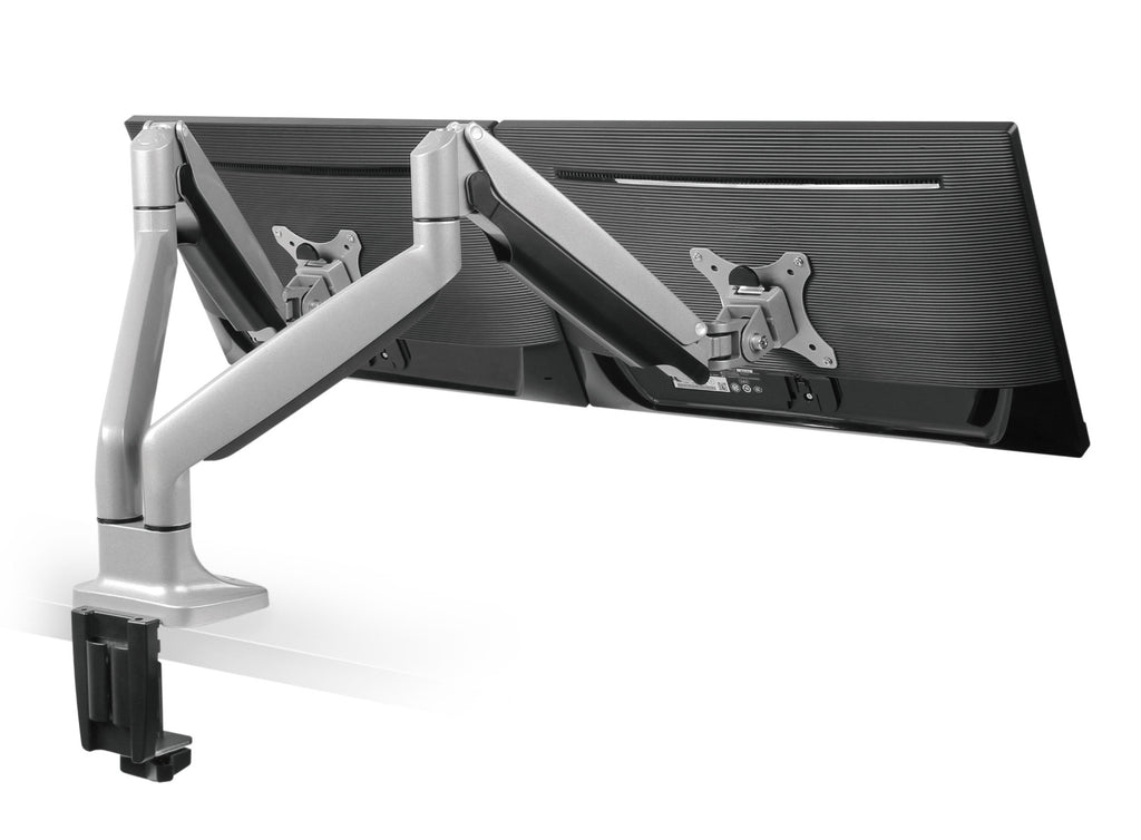 Brateck Dual Monitor Aluminum Interactive Counterbalance Arm 13''-32''
