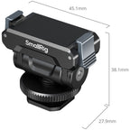 SmallRig Quick Release Support for DJI Osmo360 / Action 5 Pro / 4 / 3 with Cold Shoe Adapter
