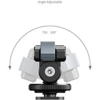SmallRig Quick Release Support for DJI Osmo360 / Action 5 Pro / 4 / 3 with Cold Shoe Adapter