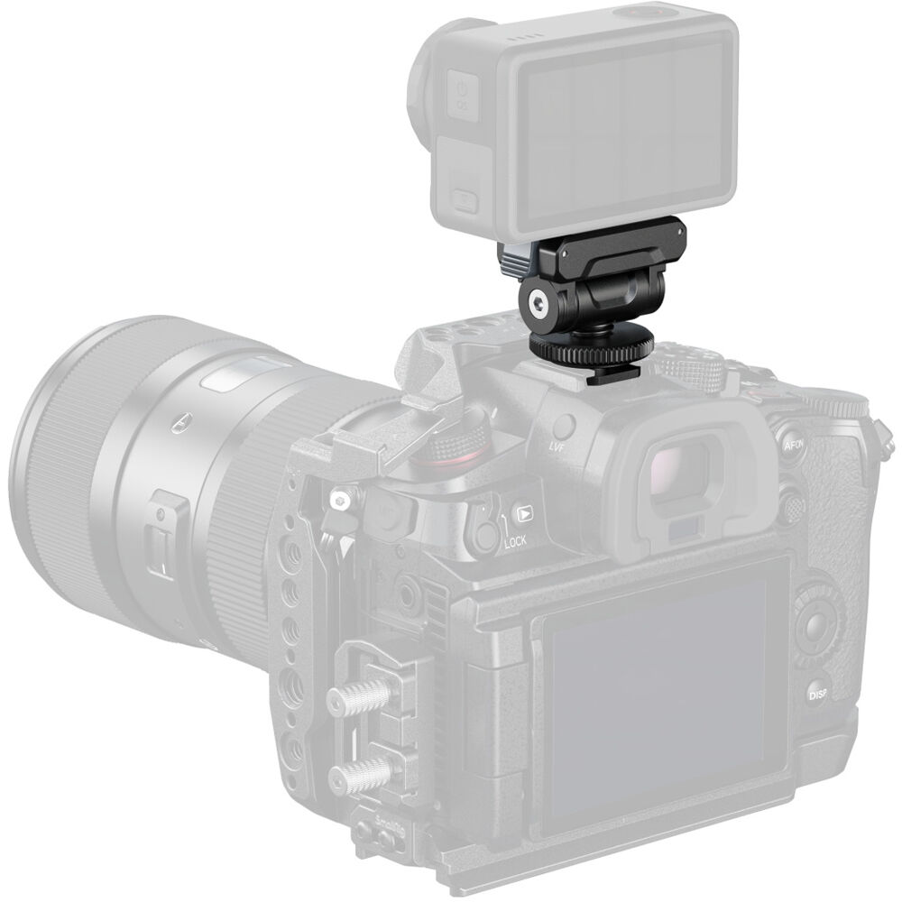SmallRig Quick Release Support for DJI Osmo360 / Action 5 Pro / 4 / 3 with Cold Shoe Adapter