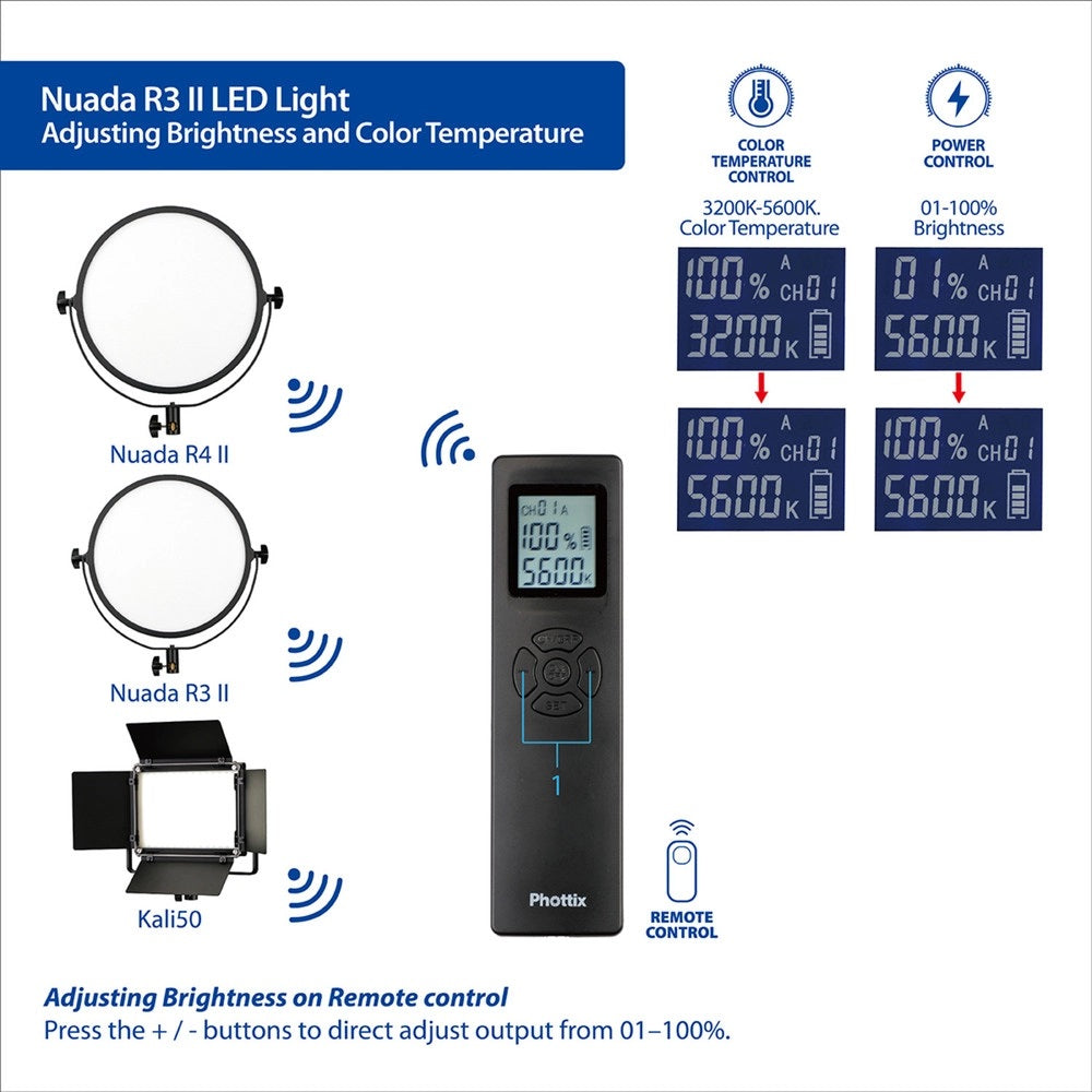 Phottix Nuada R3 II LED Light