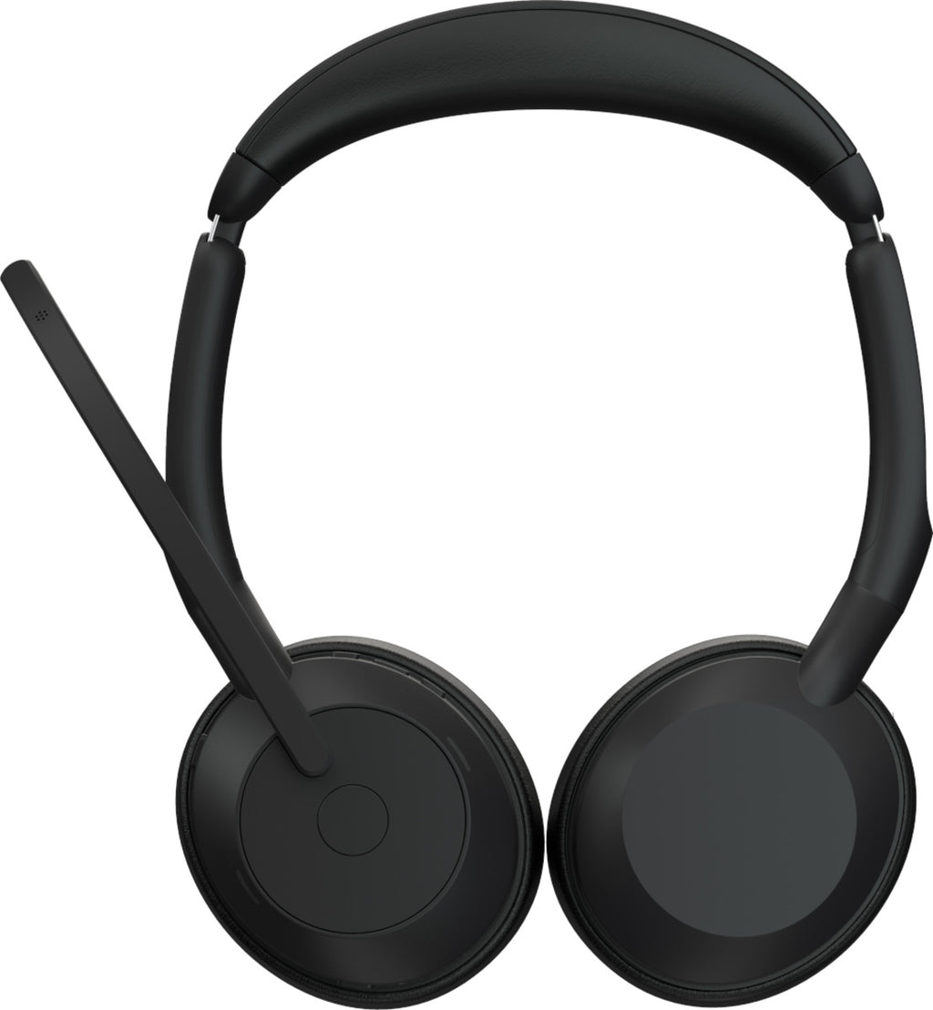 Jabra Evolve2 55 MS Stereo USB-C Bluetooth Headset with Charging Station
