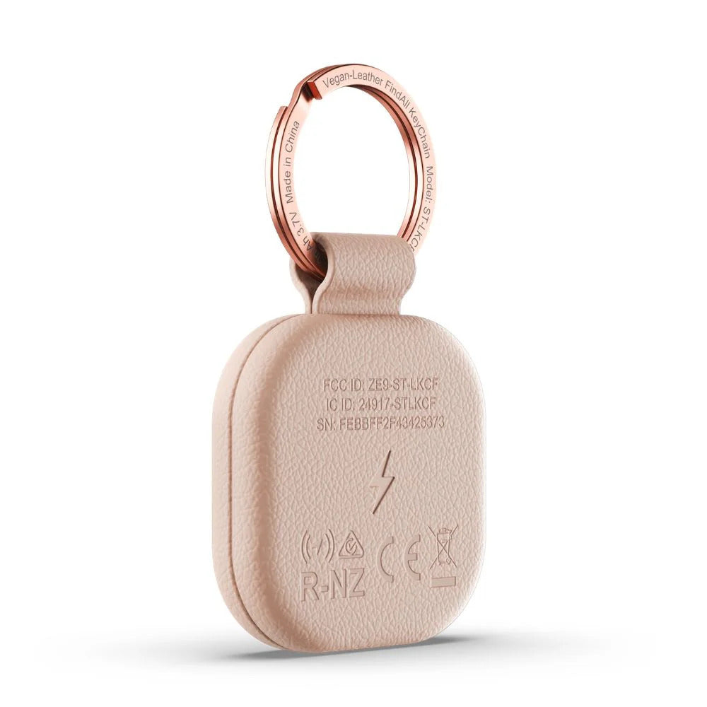 Satechi Vegan-Leather FindAll Keychain (Desert Rose) 
