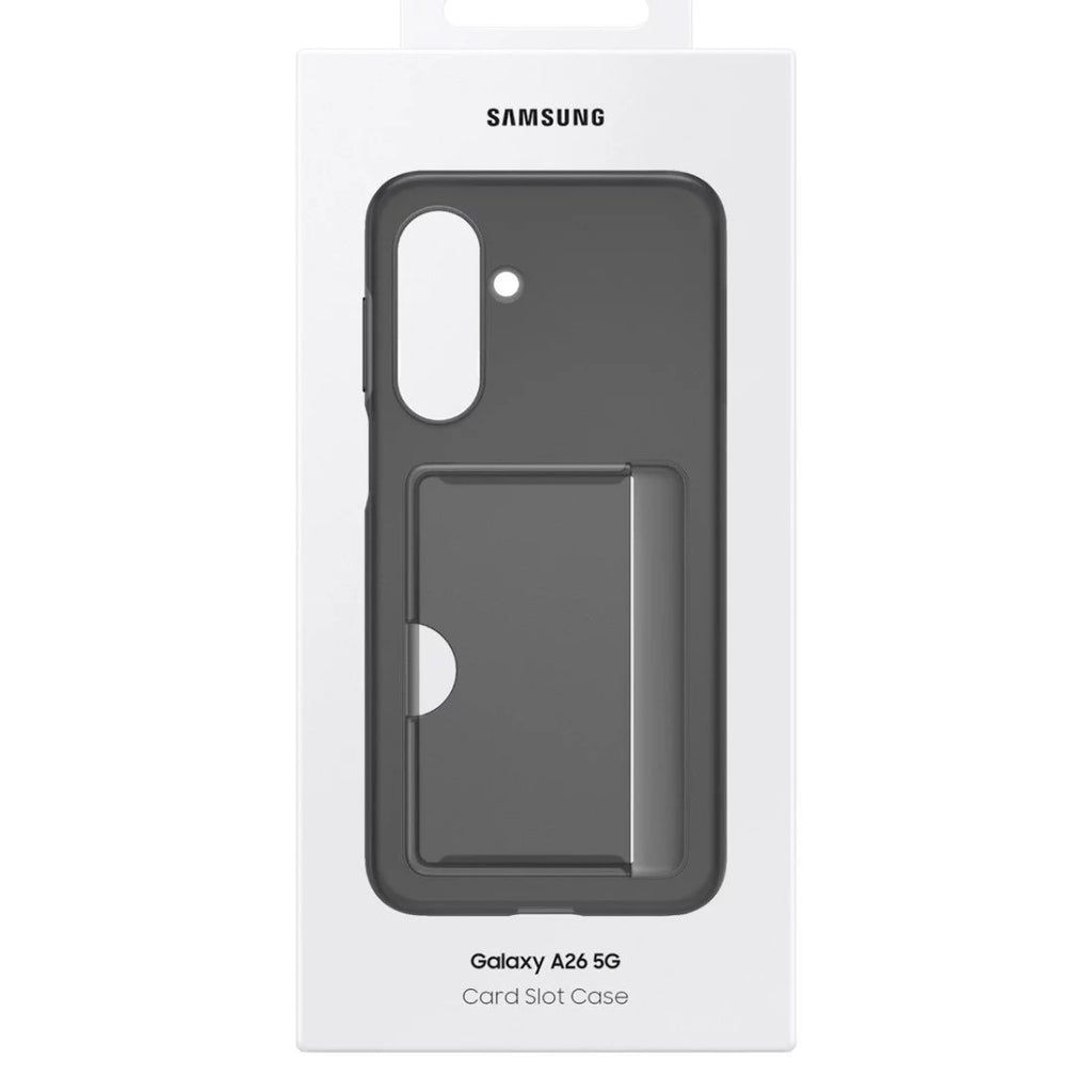 Samsung Galaxy A26 5G Card Slot Case (Black)