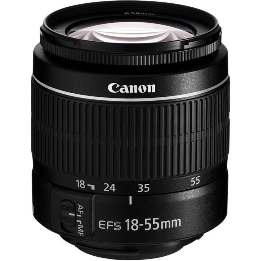 No Box - Canon EF-S 18-55mm f/3.5-5.6 III Lens (Brand New Stock)