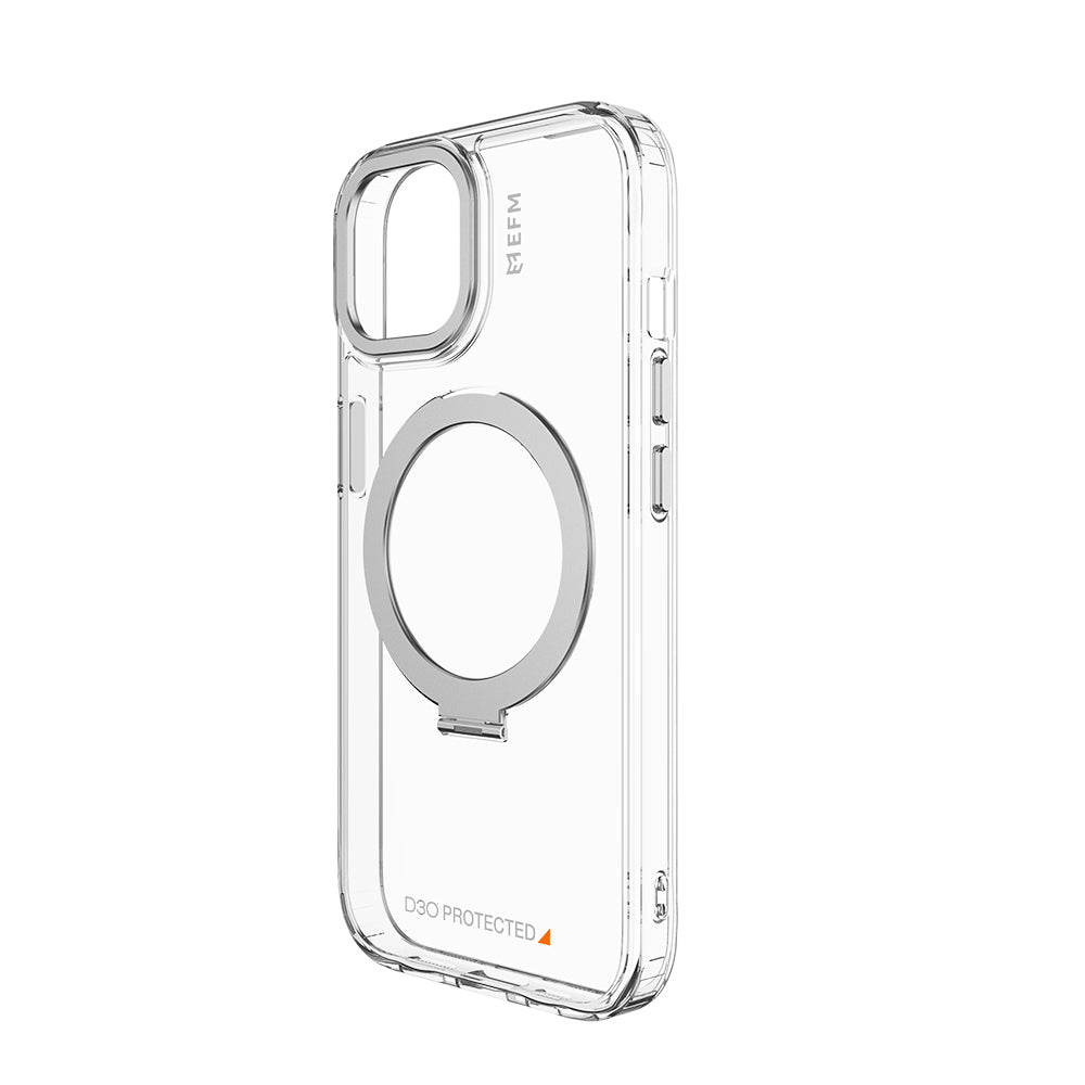 EFM Alta Case Armour with D3O Bio for iPhone 15 (Crystal Clear)