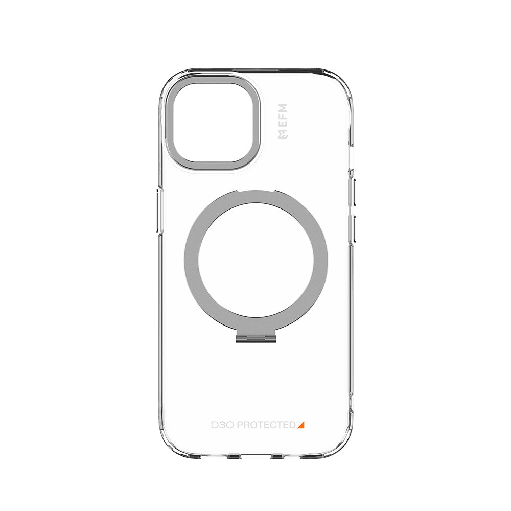 EFM Alta Case Armour with D3O Bio for iPhone 15 (Crystal Clear)