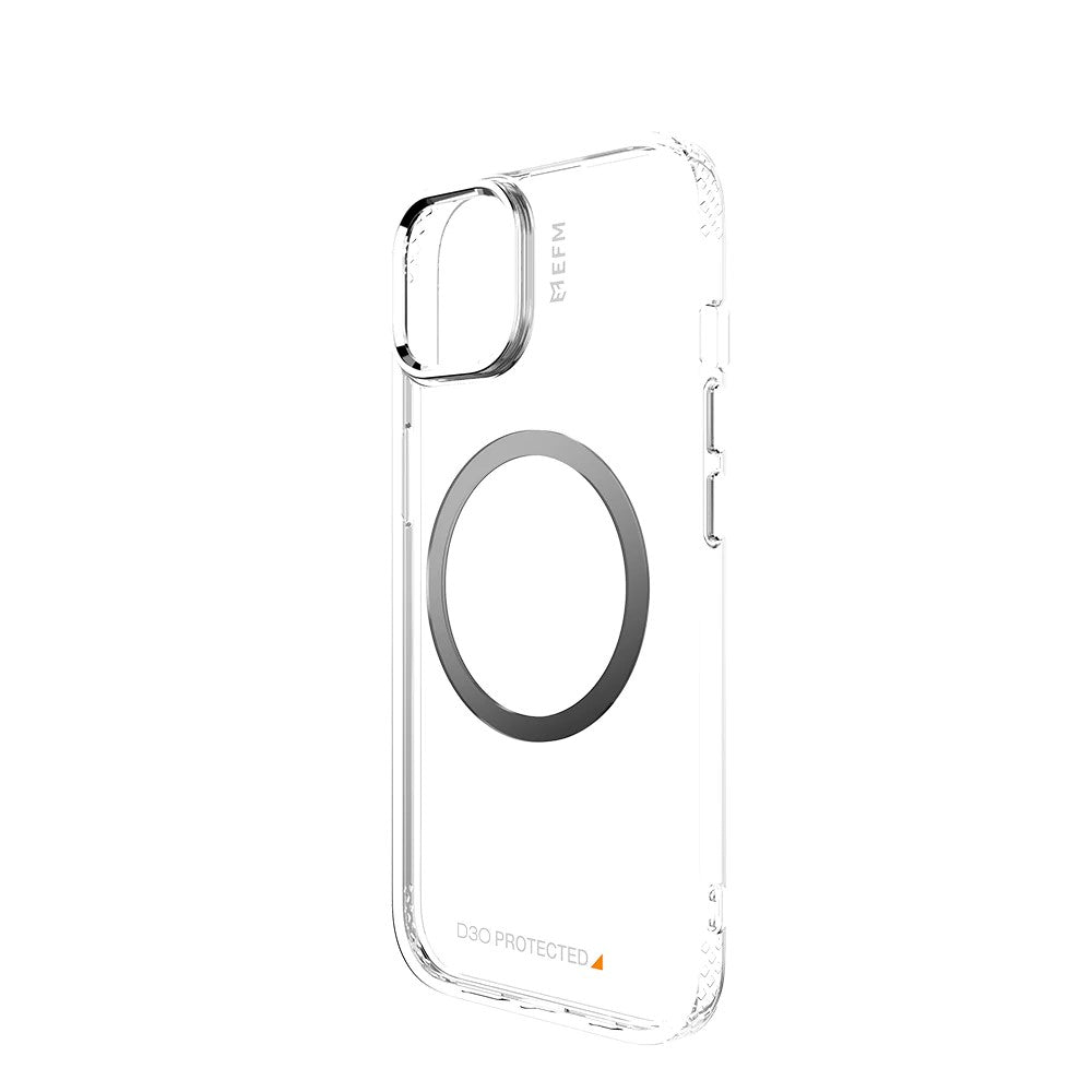  EFM Volta Case Armour with D3O Bio for iPhone 15 (Crystal Clear)