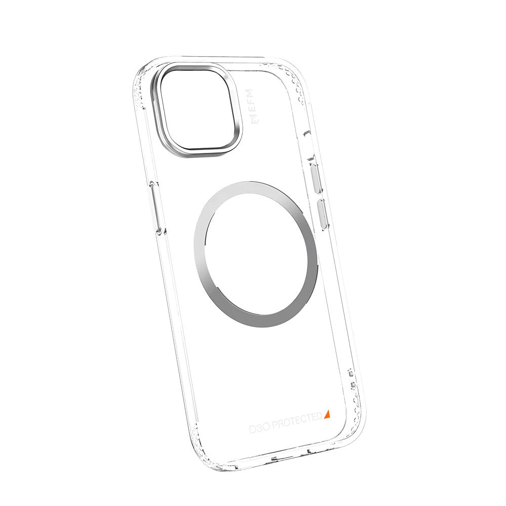  EFM Volta Case Armour with D3O Bio for iPhone 15 (Crystal Clear)