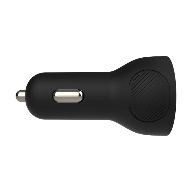 EFM 30W Dual Port Car Charger with Power Delivery and PPS (Black)