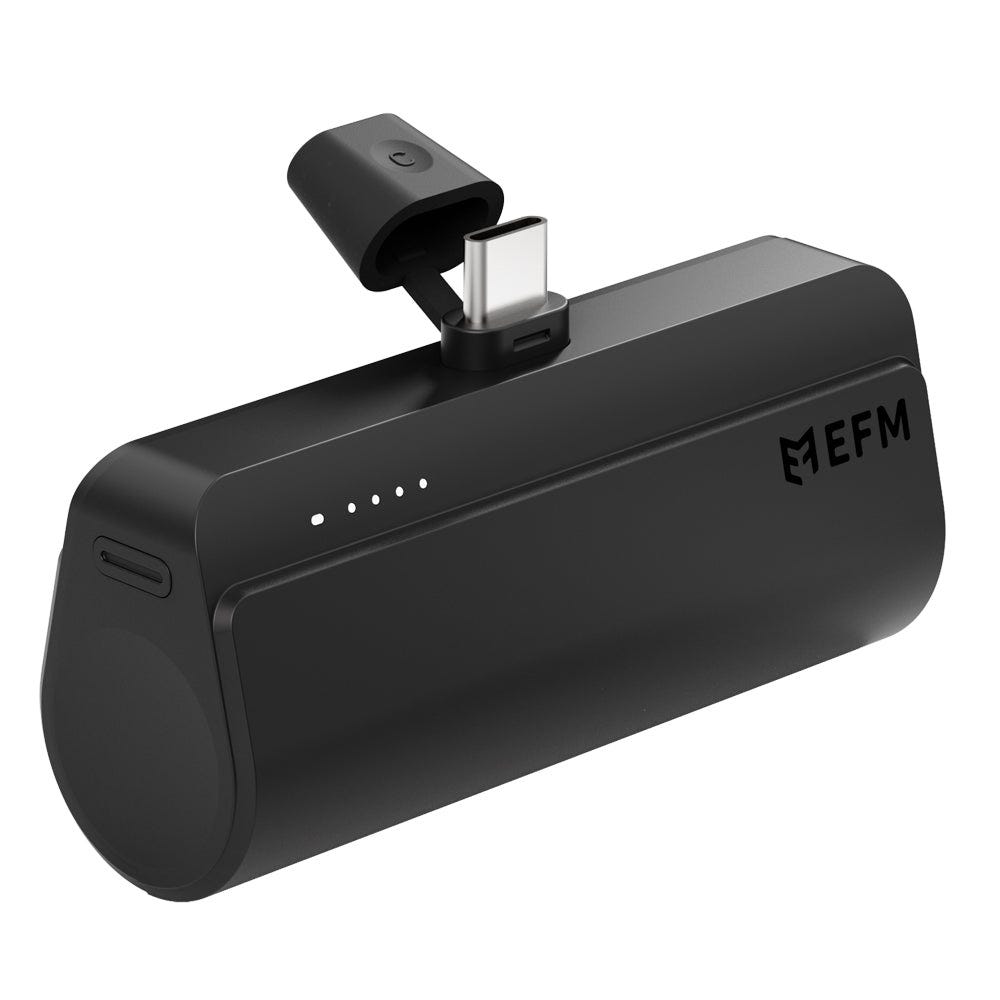 EFM Power On-The-Go 5K mAh Power Bank (Black) 