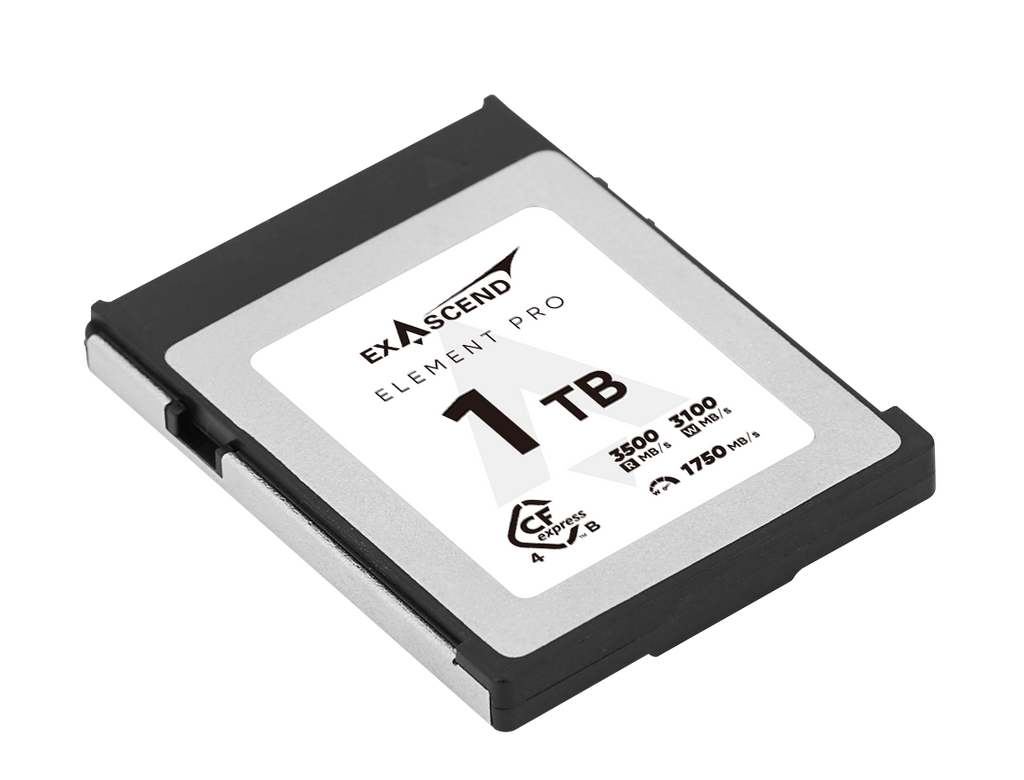 Exascend ELEMENT PRO 1TB CFexpress 4.0 Type B Card
