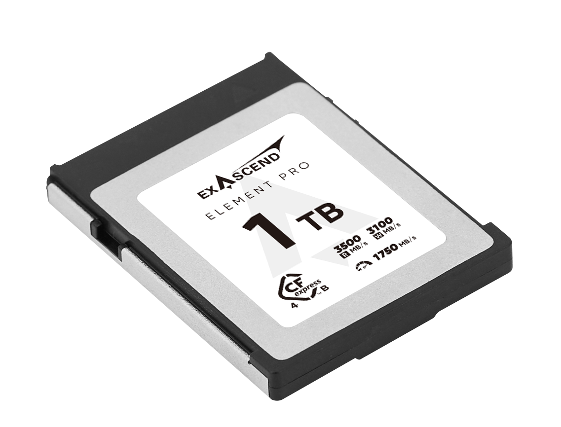 Exascend ELEMENT PRO 1TB CFexpress 4.0 Type B Card