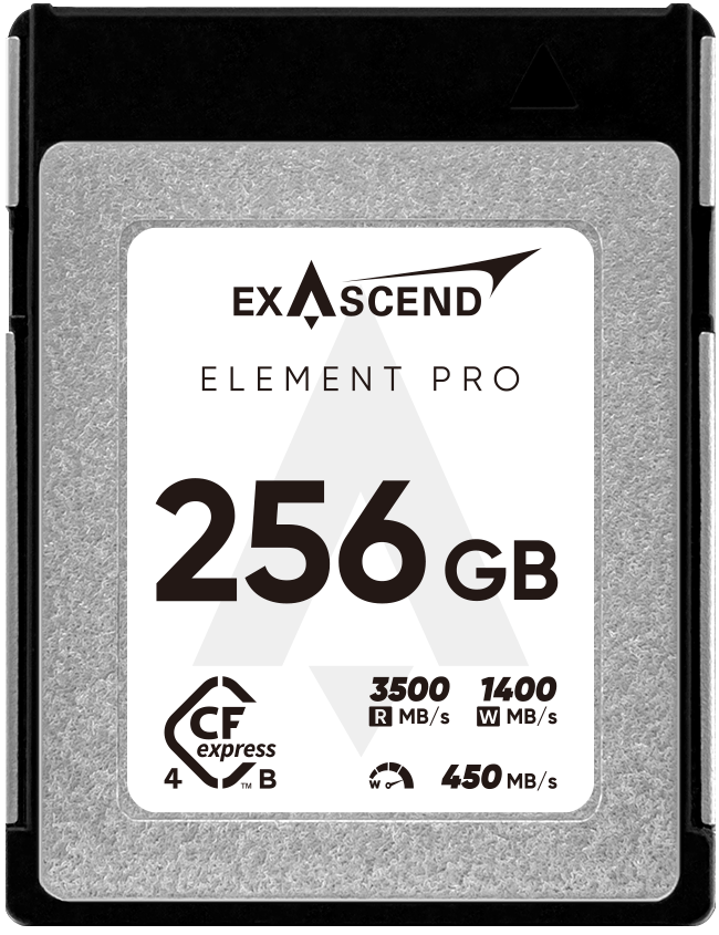 Exascend ELEMENT PRO 256GB CFexpress 4.0 Type B Card