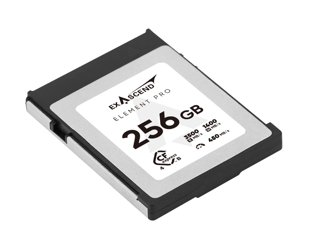 Exascend ELEMENT PRO 256GB CFexpress 4.0 Type B Card
