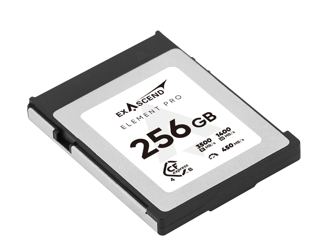 Exascend ELEMENT PRO 256GB CFexpress 4.0 Type B Card
