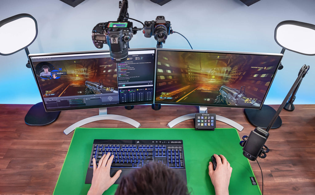 Elgato Green Screen Mouse Mat - XL Chroma Key Green