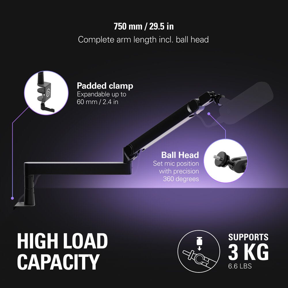 Elgato Wave Mic Arm Pro (Black)