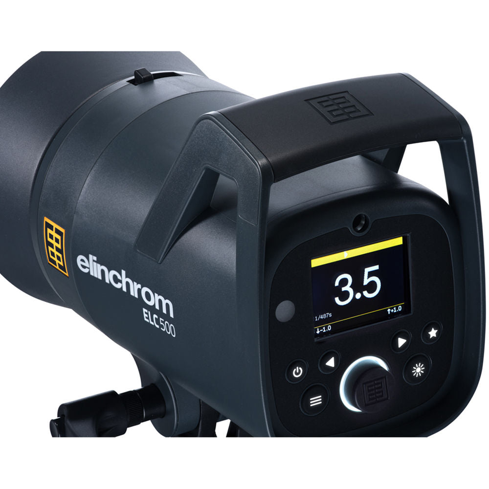 Elinchrom ELC 500ws Studio Flash Head  plus Reflector