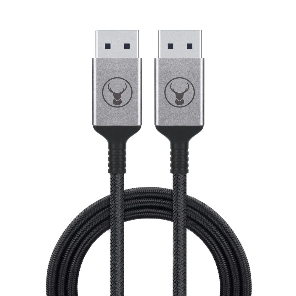 Bonelk 1.5m Display Port to Display Port Long Life Cable (Black)