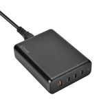 Bonelk 240W Multi-Port Desktop Charger 3 x USB-C 1 x USB-A (Black)