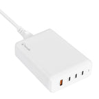 Bonelk 240W Multi-Port Desktop Charger 3 x USB-C 1 x USB-A (White)