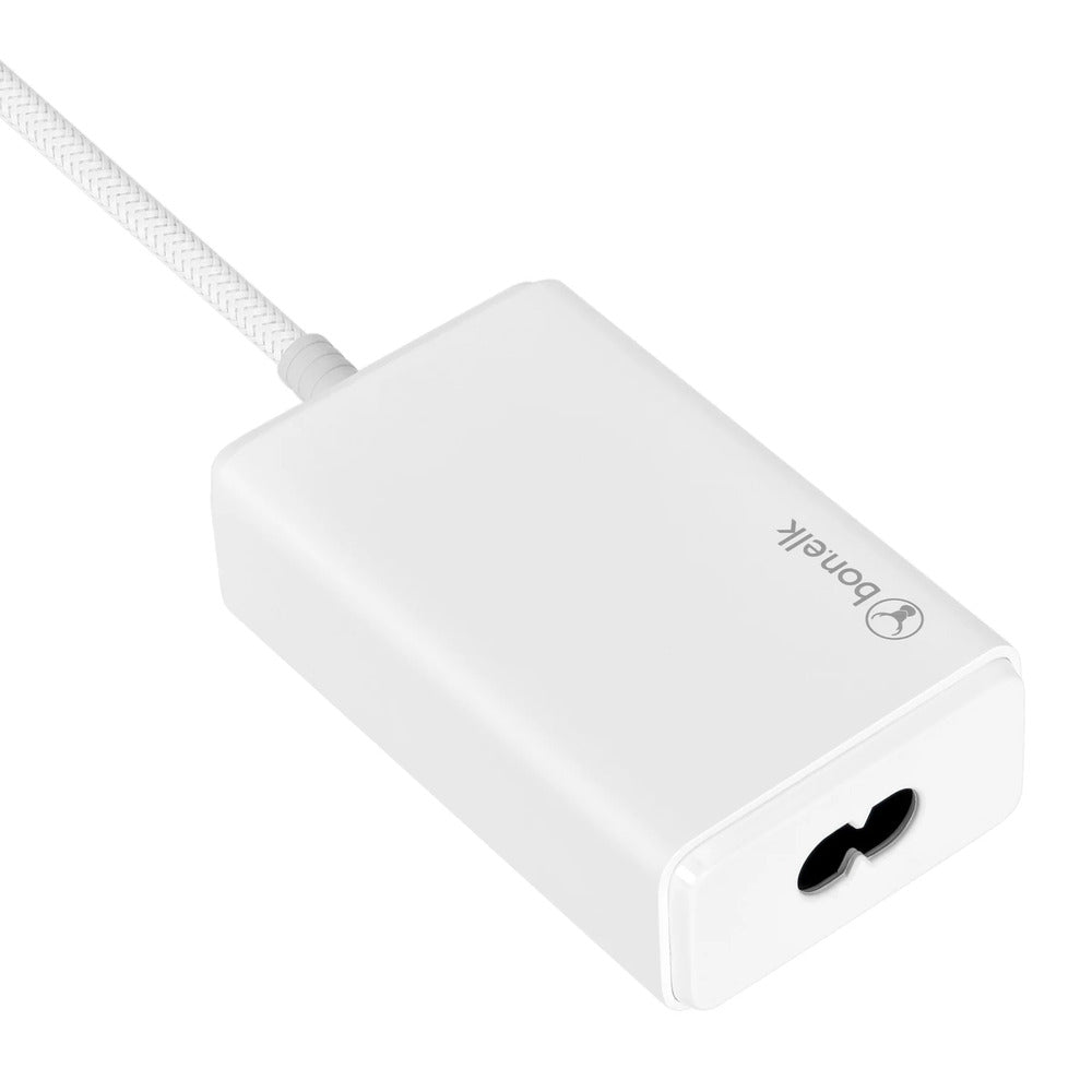 Bonelk Long-Life 65W PD USB-C Desktop Charger (White) 