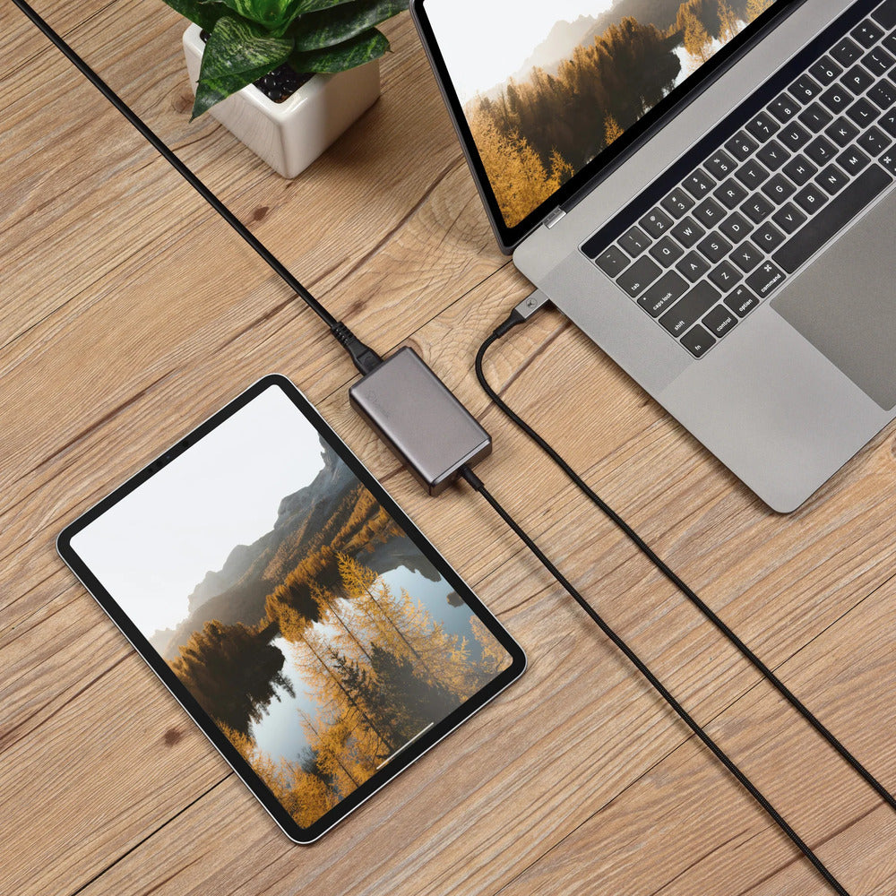 Bonelk Long-Life 65W PD USB-C Desktop Charger (Space Grey)  