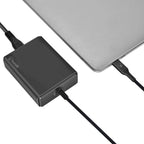 Bonelk GaN Desktop Charger USB-C LL Cable PD 3.0 100W (Black)